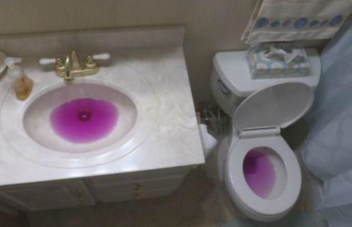 Residents of Coal Grove, Ohio turned on their faucets Monday to find something unexpected — bright purple water. And city officials claimed it was perfectly safe, once diluted.