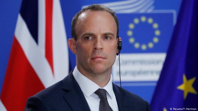 Dominic Raab says Conservative party is toast unless it delivers Brexit