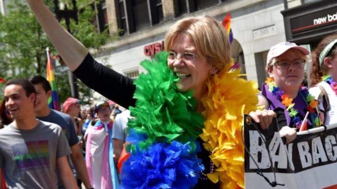Presidential 2020 hopeful Elizabeth Warren says she wants reparations for gay couples
