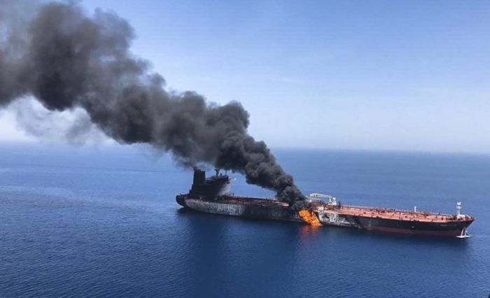 Iran has accused the US Secretary of State Mike Pompeo of lying about the "torpedo attack" on an American-linked oil tanker as tensions reach breaking point.