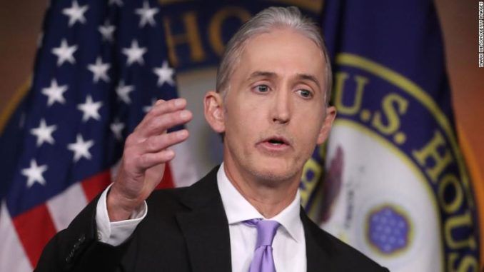 The FBI were giving different intelligence briefings to Trump than to Clinton, Trey Gowdy has revealed