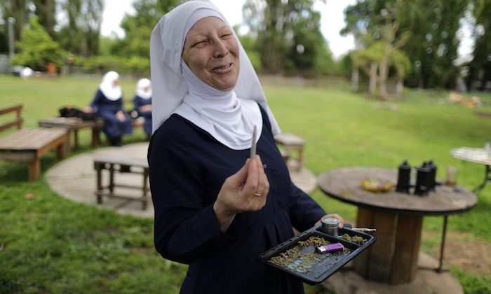 Nuns who call cannabis a 'gift from God' begin growing their own weed
