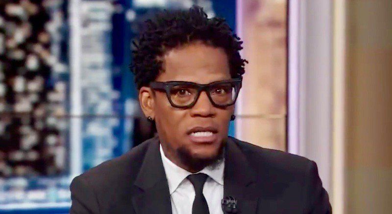Hollywood actor and comedian D.L. Hughley said people who worship Satan are morally superior to voters who support President Trump.