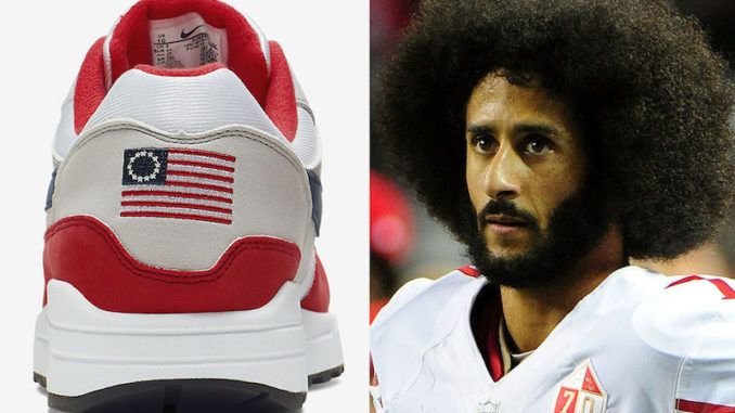 Nike has walked back its decision to release a red, white and blue version of its Air Max 1 sneakers after Colin Kaepernick complained.