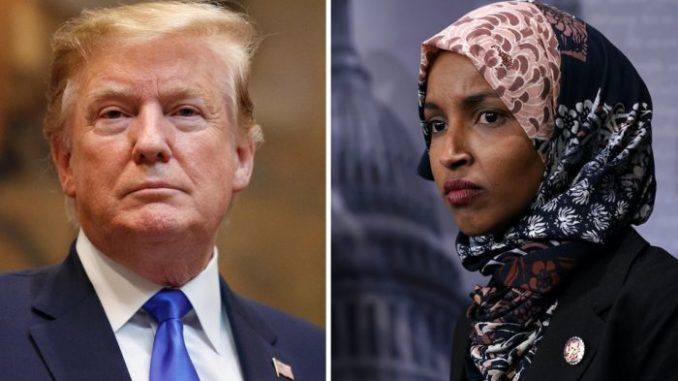 President Trump repeats unsubstantiated claims that Rep. Ilhan Omar married her brother