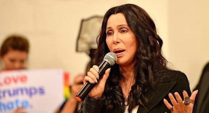 Cher calls Trump a dictator thug