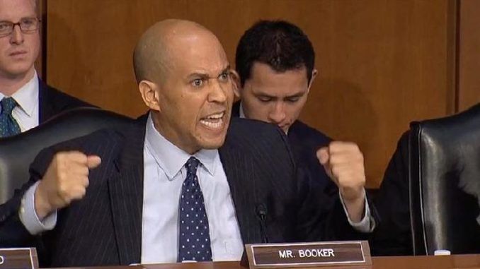 Cory Booker says his testosterone makes him want to punch Trump