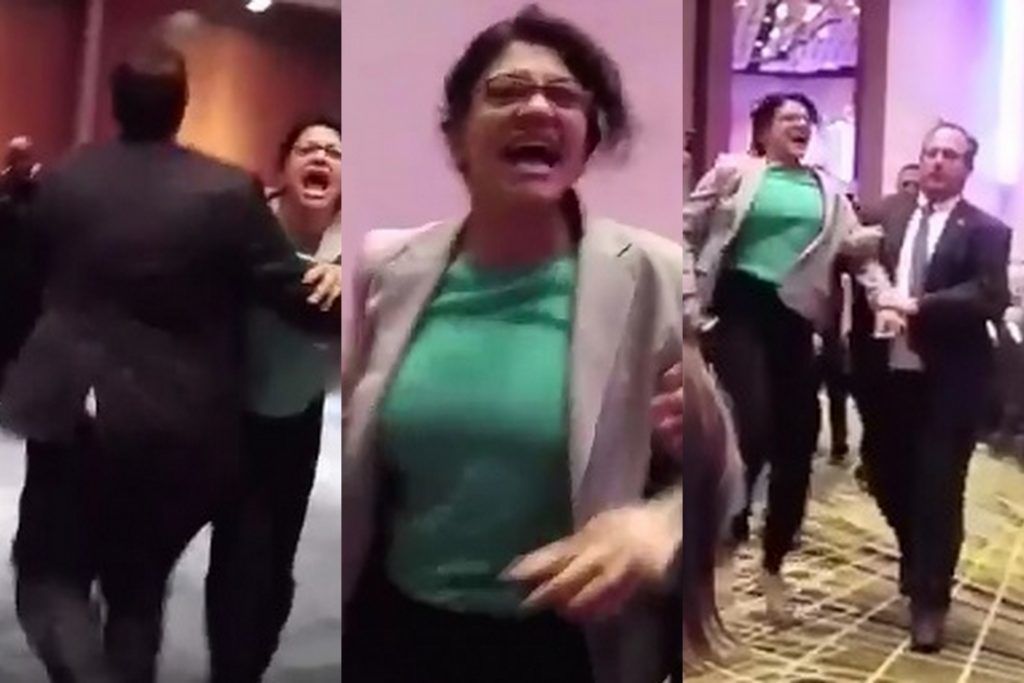 Video of Rep. Rashida Tlaib being ejected whilst screaming at 2016 Trump event resurfaces