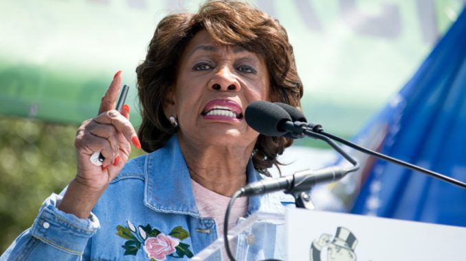 Maxine Waters slams President Trump as an illegitimate racist occupying the White House