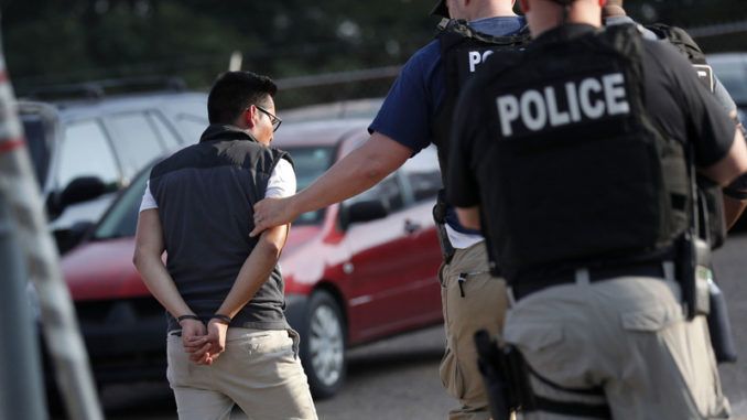 ICE conduct biggest single-state raid in US history