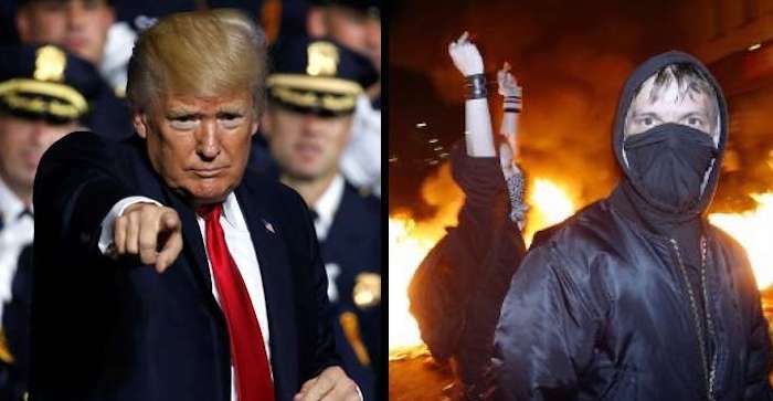 President Trump sets his sights on declaring Antifa an organization of terror