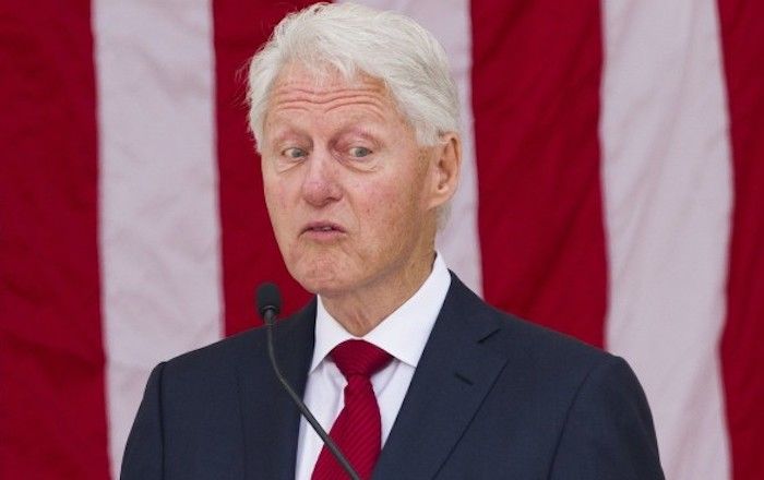 Doc courts claim Bill Clinton was seen with woman on each arm on Epstein's pedo island