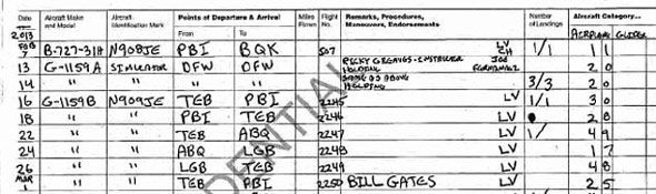 Flight logs reveal that Bill Gates flew on Jeffrey Epstein's 'Lolita Express' private jet in 2013 
