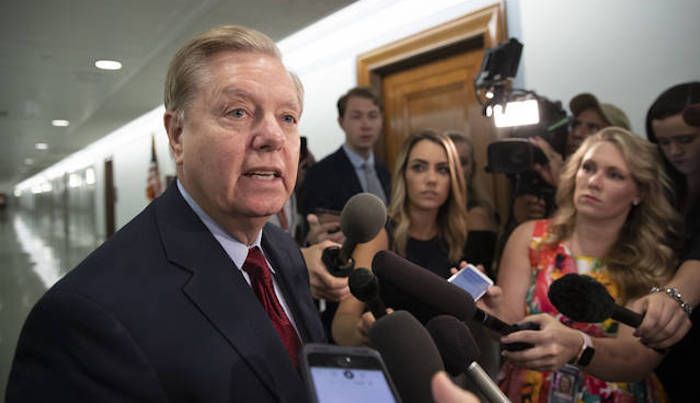 Senator Lindsey Graham announces 'red flag' legislation