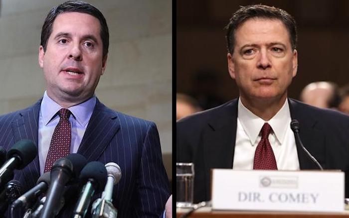 Rep. Devin Nunes says that the U.S. Attorney in Connecticut has evidence to charge James Comey with criminal conspiracy charges.