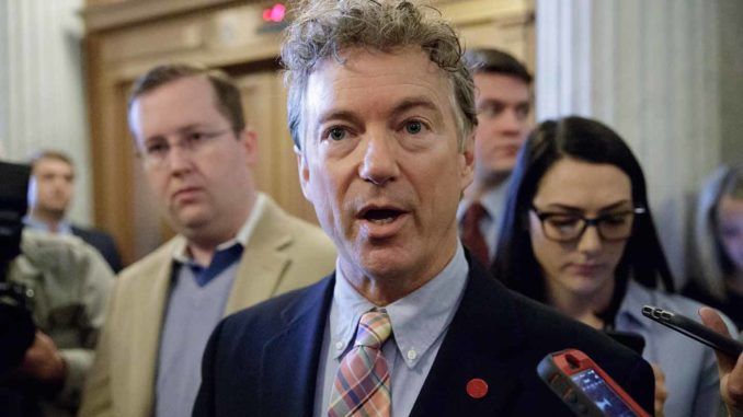 Rand Paul says threat of war is reduced now that Bolton is out
