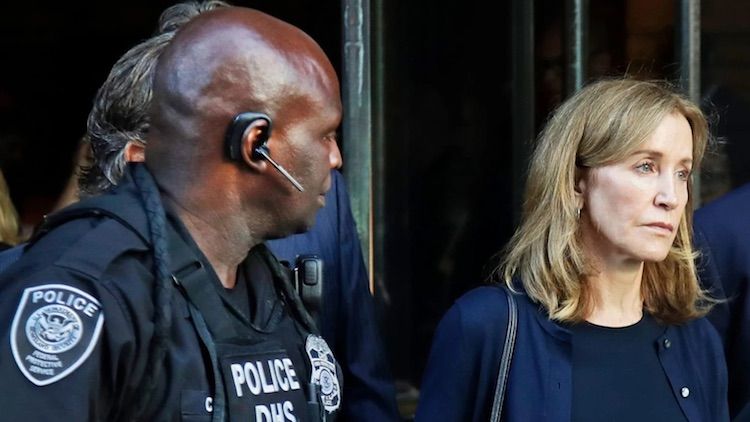 Felicity Huffman jailed in college admissions scandal
