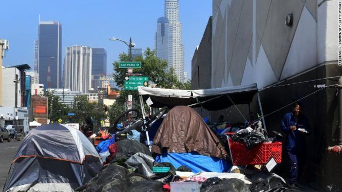 President Trump promises to fix LA's homeless problem