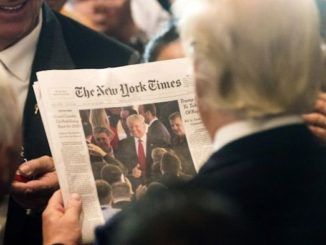President Trump cancelling government subscriptions to New York Times and Washington Post