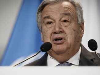 The United Nations is on track to run out of money by the end of the month, according to the Secretary General, because member states have only paid "70 percent of the total amount needed for regular budget operations in 2019."
