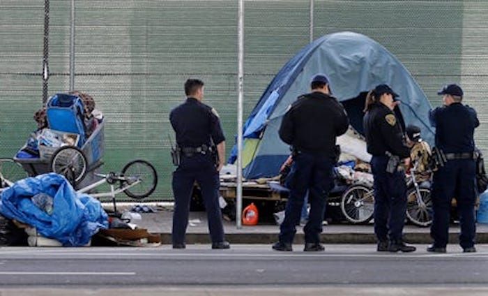 California vows to solve homeless crisis by throwing homeless people in jail