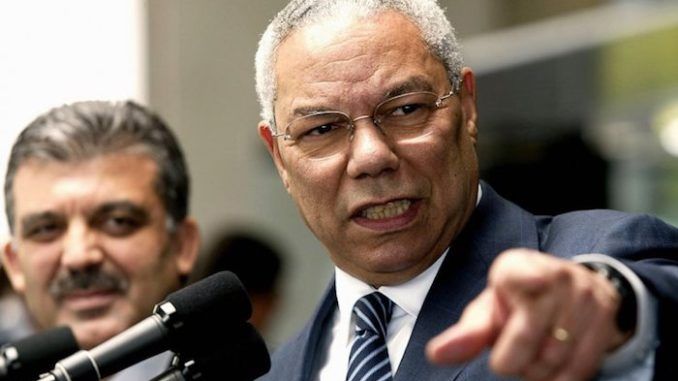 Former secretary of state Colin Powell, who was instrumental in selling the disastrous Iraq War, is now claiming that President Donald Trump's foreign policy is in "shambles."