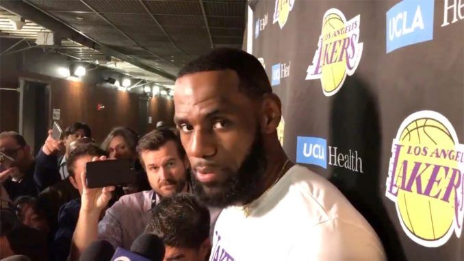 LeBron James sucks up to China and calls Rockets GM 'uneducated'