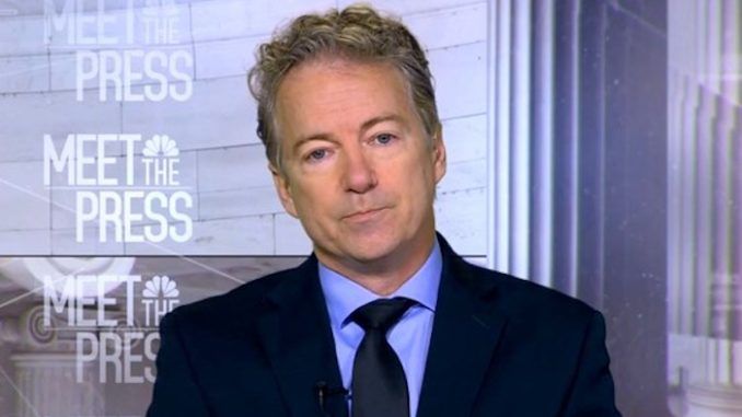 Rand Paul says its time to investigate Democrats over Ukraine letter