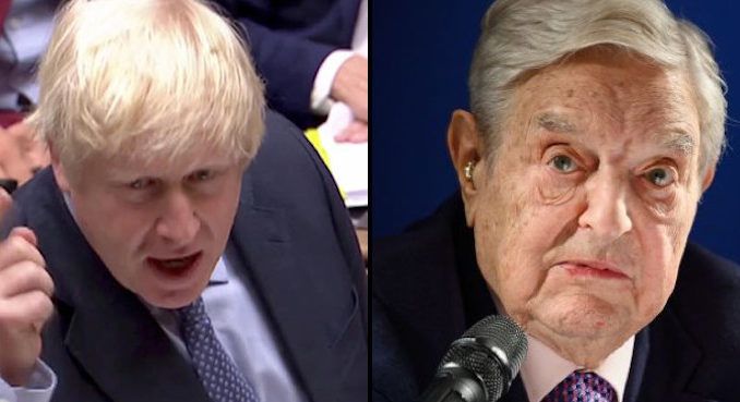 British Prime Minister Boris Johnson has called for an "urgent" probe into George Soros' activities during the Brexit referendum.