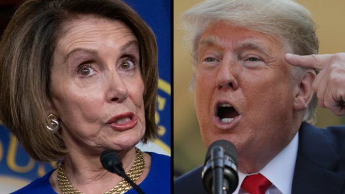 President Trump claims Nancy Pelosi has lost her mind over impeachment