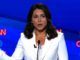Rep. Tulsi Gabbard, a Democratic presidential candidate, said the U.S. should drop criminal charges against WikiLeaks editor Julian Assange and pardon Edward Snowden.