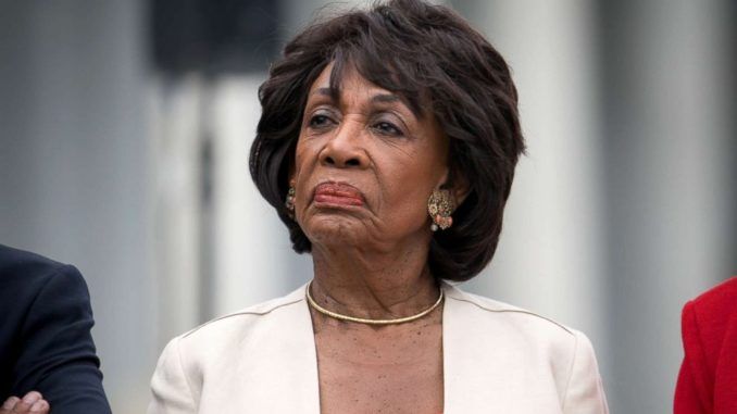 Maxine Waters slams Trump for trying to expose 'patriotic whistleblower'