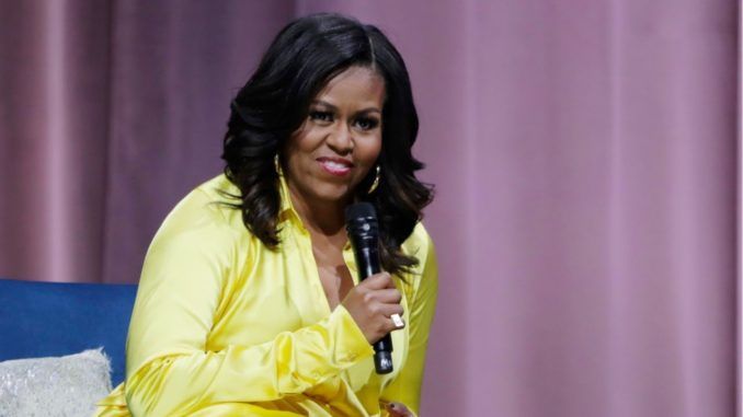 Michelle Obama says many around the world feel that Barack is their president