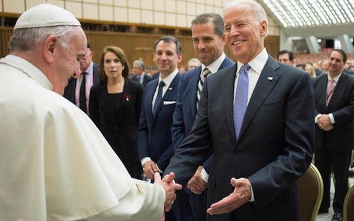 Former vice president Joe Biden, who was recently denied Holy Communion by a South Carolina priest, says that Pope Francis has given him Holy Communion, despite his pro-abortion platform.