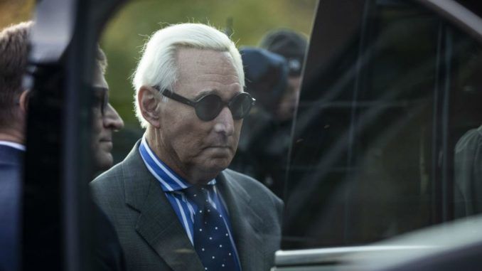 Roger Stone says he fears he will killed like Epstein was in jail
