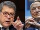 AG Bill Barr calls out George Soros for subverting the U.S. legal system and causing an increase in violent crime