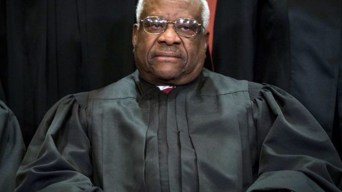 Supreme Court Justice Clarence Thomas said “the modern-day liberal” has proven to be a bigger “impediment” towards him as a black man than members of the Ku Klux Klan.