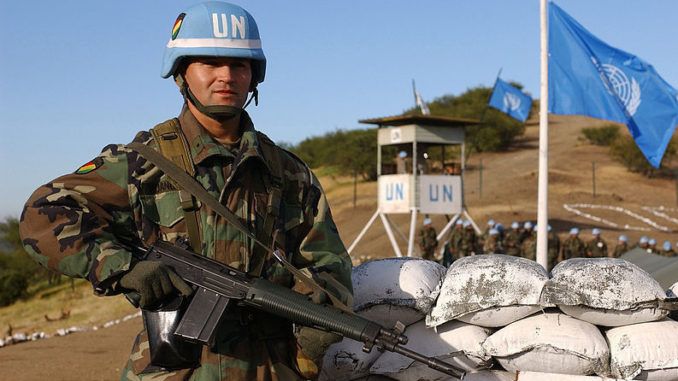 The UN may use military force against nations like the United States that are defying its mandates on climate change, says Ole Wæver.