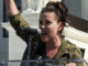 Alyssa Milano says she is premenopausal and angry at L.A. Trump impeachment protest