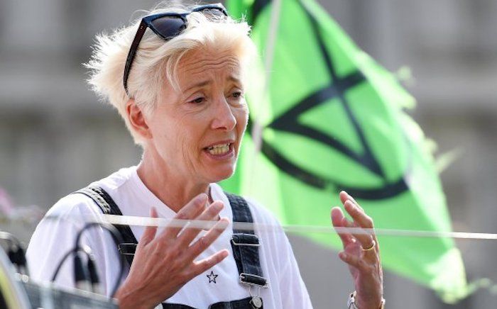 Actress Emma Thompson has warned the climate crisis means we must expect "crop failures, water contamination, damaged houses and ruined lives"