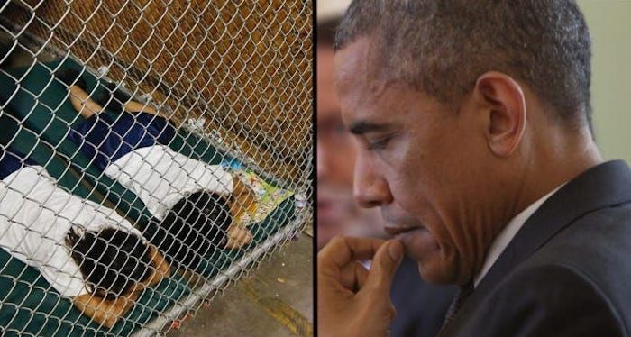 A UN study shows the “U.S. has world’s highest rate of children in detention" in 2015 during the Obama administration.
