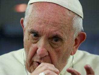 Pope Francis declares sad people are not christians