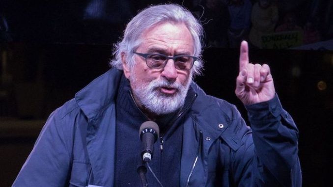 Robert De Niro says he would disown his children if they were like Trump's