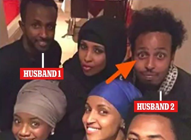 Ilhan Omar's conjugal arrangements were brought back into the spotlight last year as President Donald Trump said: 'I hear that she was married to her brother'