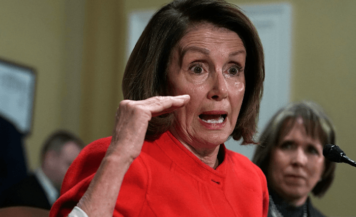 House Speaker Nancy Pelosi (D-CA) delivered an emotional rant completely unencumbered by facts or the Constitution on Thursday as her doomed impeachment trial spectacularly imploded in the Senate.