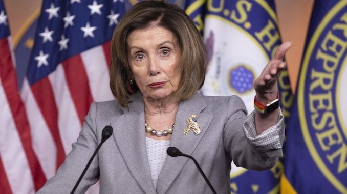 Nancy Pelosi scolded President Trump's highly effective legal team on Thursday, asking why they are allowed to retain their lawyer status.
