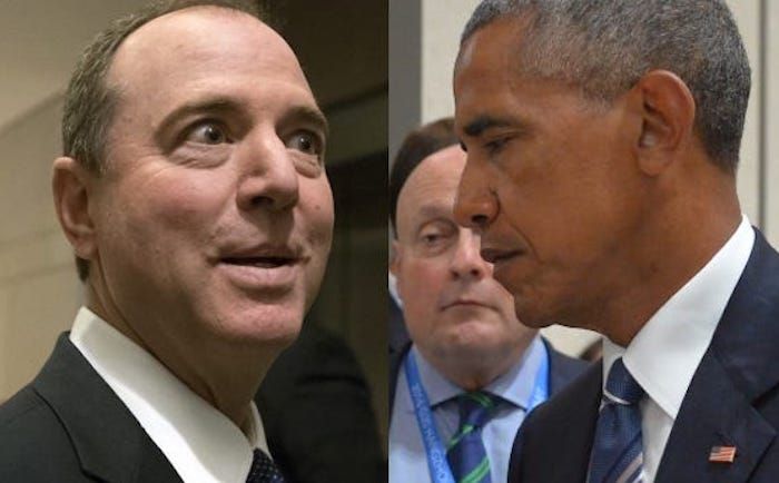 Adam Schiff says its wrong for POTUS to investigate a rival after defending Obama for doing the very same thing