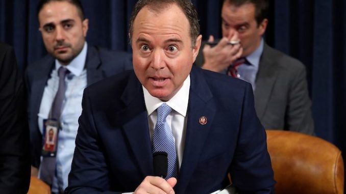 Adam Schiff complains he feels threatened by President Trump