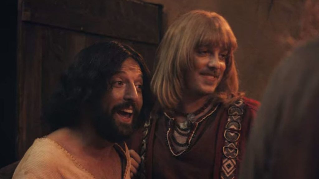 Jesus takes Orlando to meet his family in the comedy. Pic: Netflix