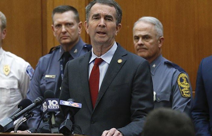 Virginia Governor Ralph Northam declares state of emergency